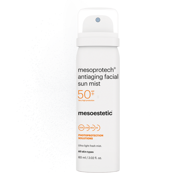 mesoesthetic product shot spf 50 spray