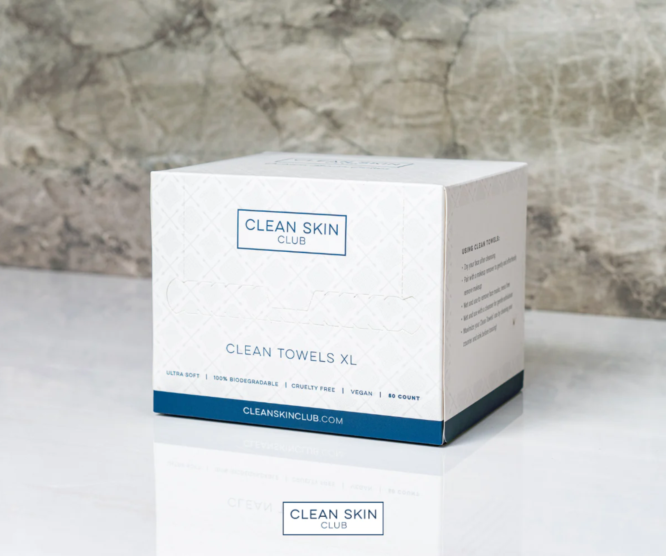 clean skin club towels product shot
