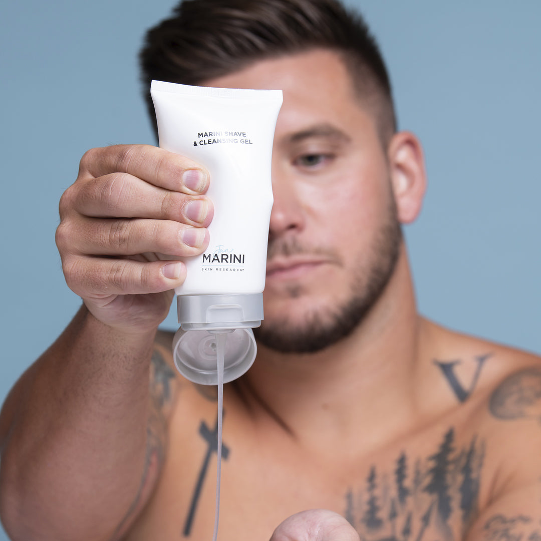 Jan Marini Men's Shave & Cleansing Gel-Shaving Cream-Jan Marini-Revay Aesthetics