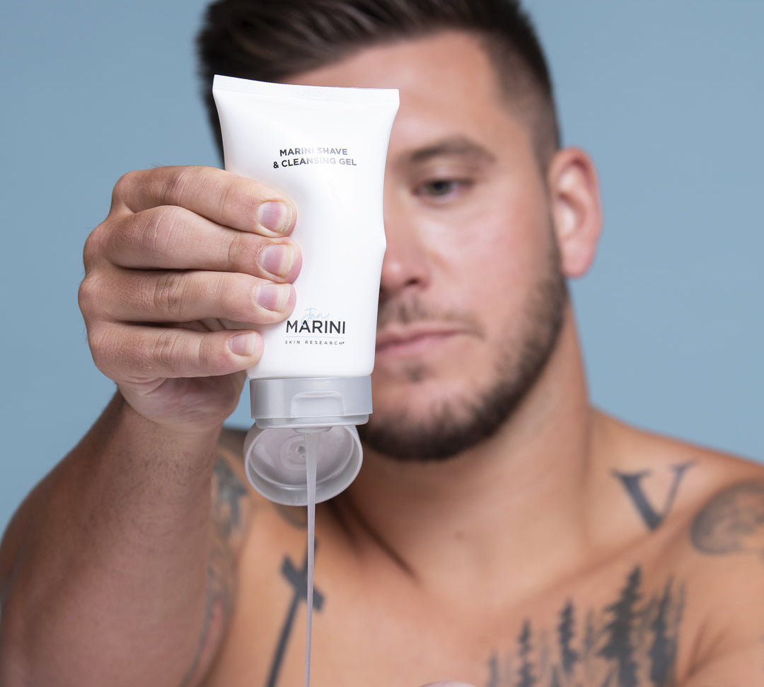 Jan Marini Men's Shave & Cleansing Gel-Shaving Cream-Jan Marini-Revay Aesthetics