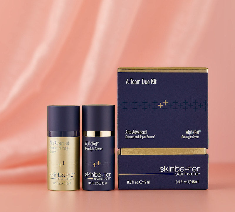 Skinbetter A-Team Duo Kit – Alto Defense Serum & Alpharet Overnight Cream-Serums-SkinBetter-Revay Aesthetics